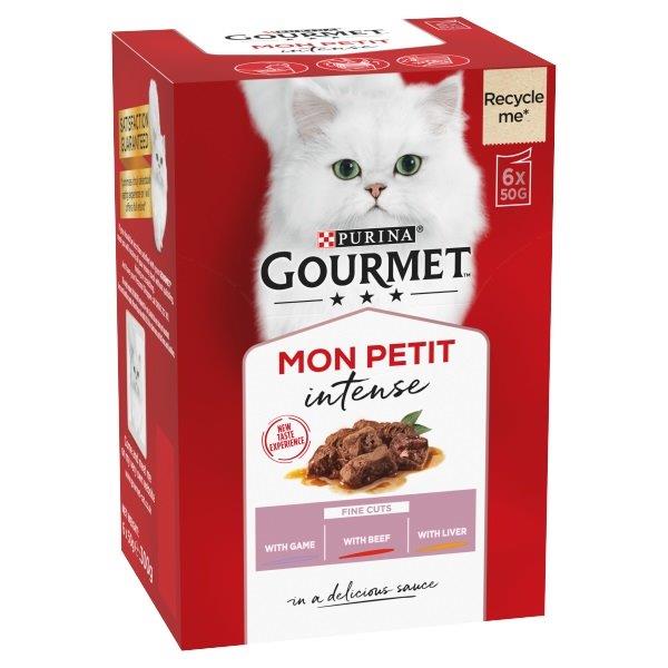 Gourmet Mon Petit 6 Pk Mixed Variety Meat 300g