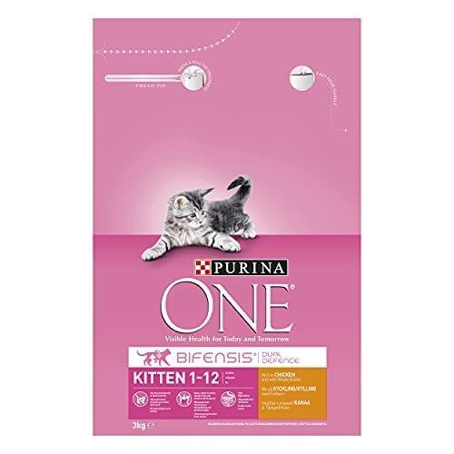 Purina ONE Kitten Cat Food Chicken & Wholegrain 3kg