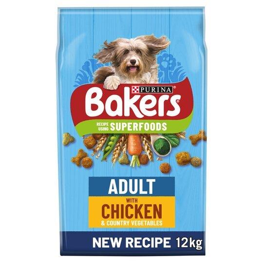 Bakers Adult Chicken & Vegetable 12Kg
