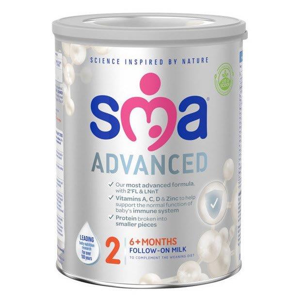 SMA ADVANCED Follow-On Milk 6mth+ 800g