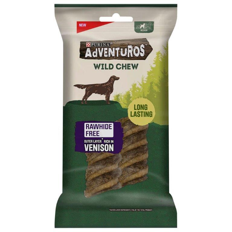 Adventuros Medium Dog Wild Chew 200g