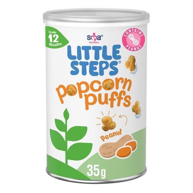 SMA Little Steps Popcorn Puffs Peanut 35g