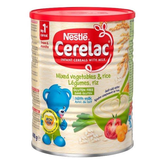 Cerelac 4 Veg & Rice with Milk Infant Cereal 400g