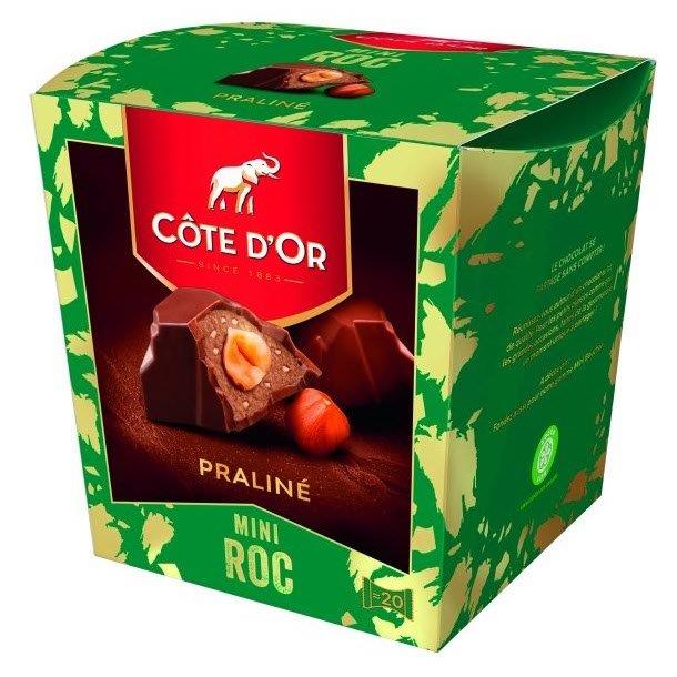 Cote D'Or Mini Roc Milk Chocolate With Hazelnut Crispy Pieces 195g