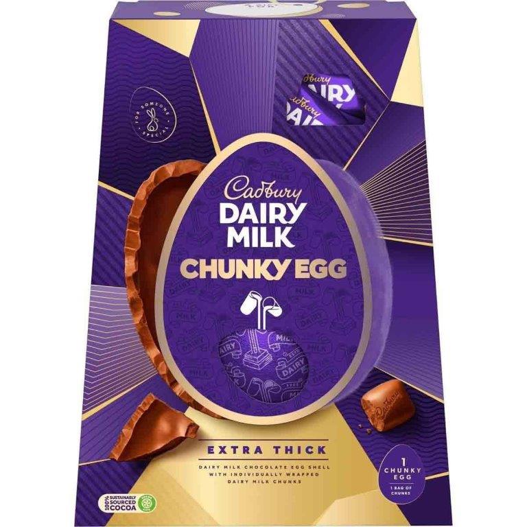 Cadbury Dairy Milk Ultra Chunky Egg 400g