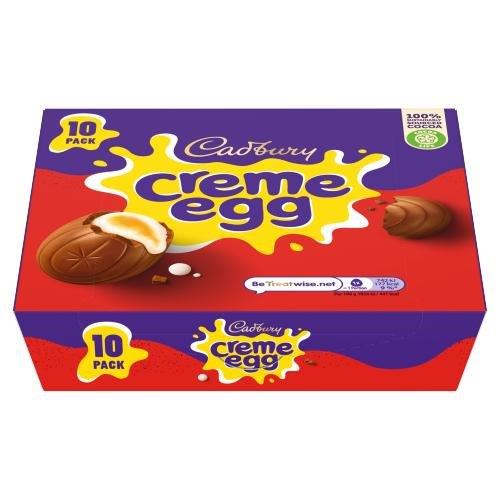 Cadbury White Creme Egg 10pk 400g