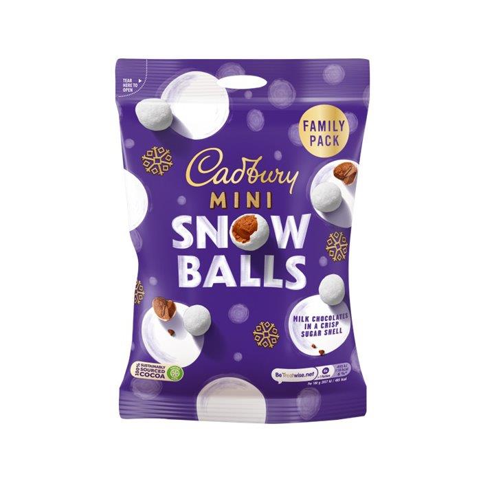 Cadbury Mini Snowballs 296g