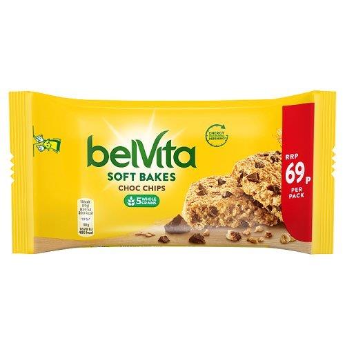 Belvita Soft Choc Chip PM 69p 50g