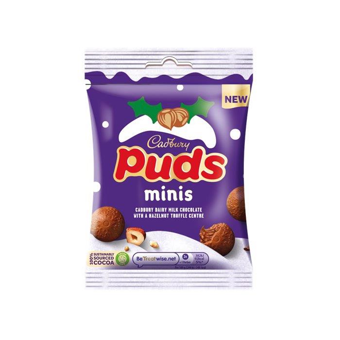 Cadbury Mini Puds Pouch 73g NEW