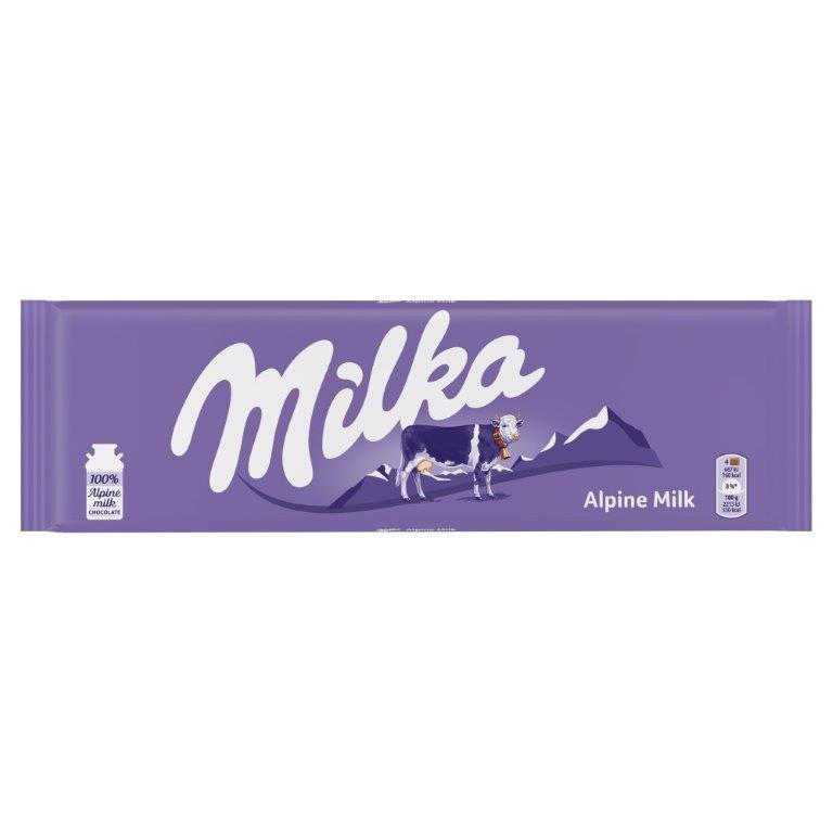 Milka Alpine Milk Block 270g