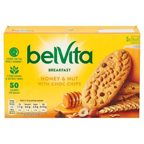 Belvita Breakfast Biscuits Honey & Nuts 225g