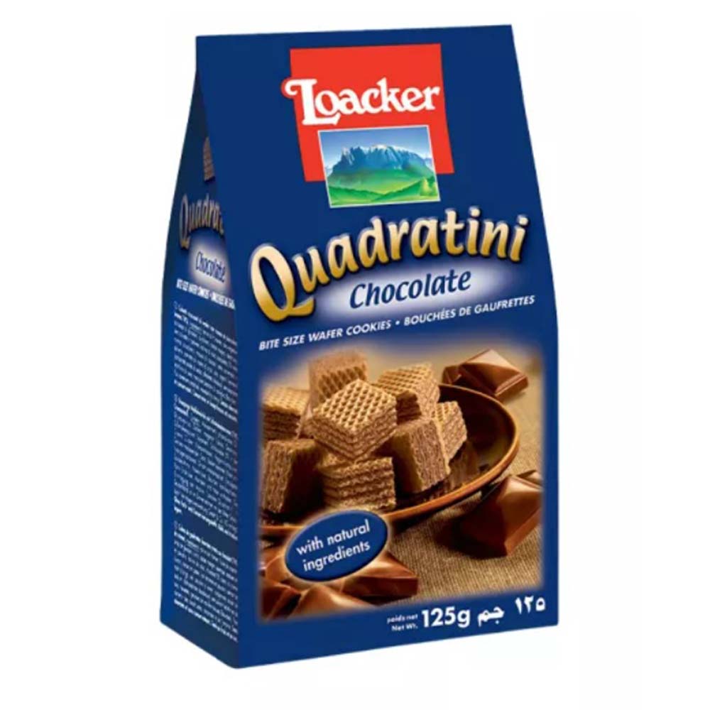 Loacker Chocolate Quadratini 125g