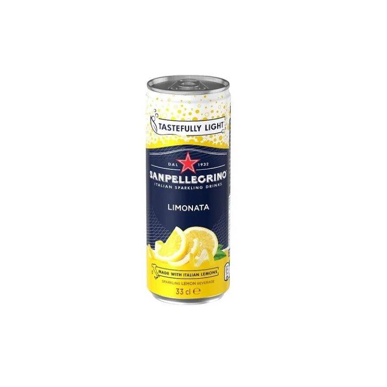 San Pellegrino Essenza Lemon Zest Can 330ml