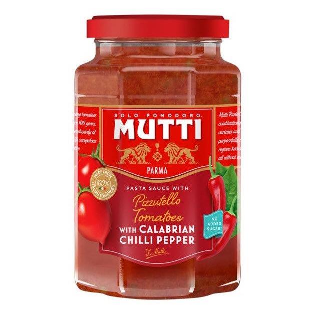 Mutti Tomato Pasta Sauce - Chilli Jar 400g