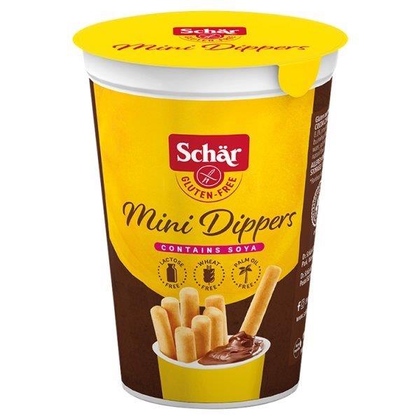 Schar Gluten Free Mini Dipper Choc 52g