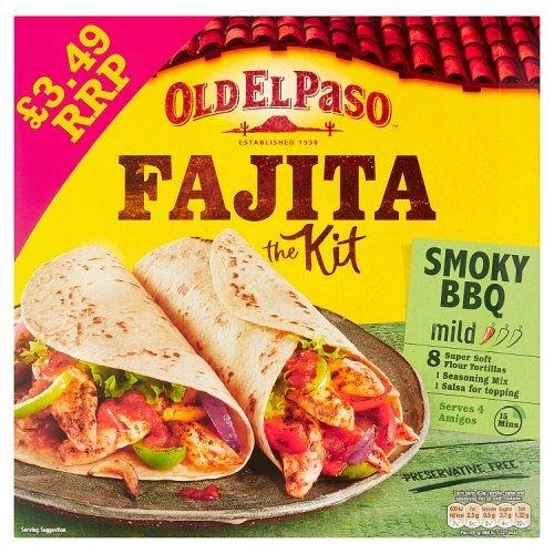 Old El Paso BBQ Fajita Kit pm £3.49 500g