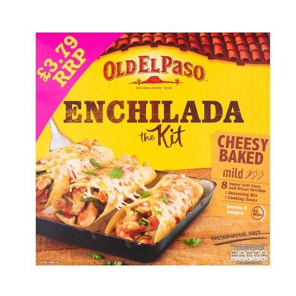 Old El Paso Enchilada Kit PM £3.79 663g