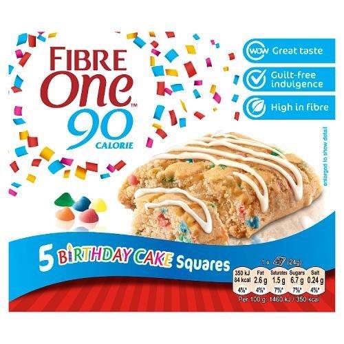 Fibre One Birthday Cake Brownie 5pk (5 x 24g) 120g