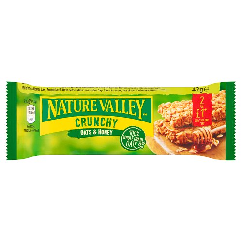 Nature Valley Crunch Oat & Honey PM 2 for £1 42g