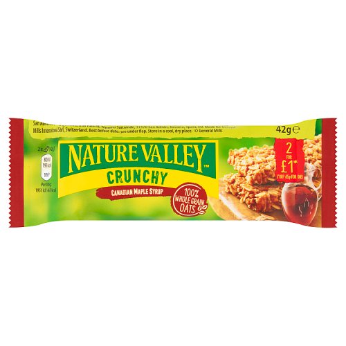 Nature Valley Crunch Maple Syrup PM 2 for £1 42g