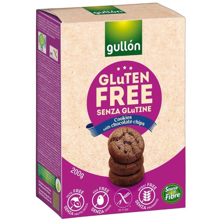 Gullon Double Chocolate Chip Cookies GF 200g