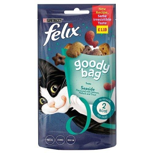 Felix Good Bag Cat Treats Seaside PM £1.19 60g