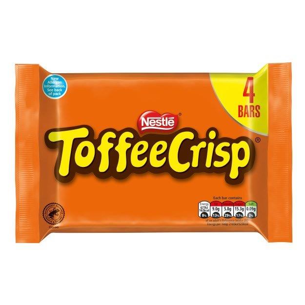 Toffee Crisp 4pk (4 x 31g) 124g