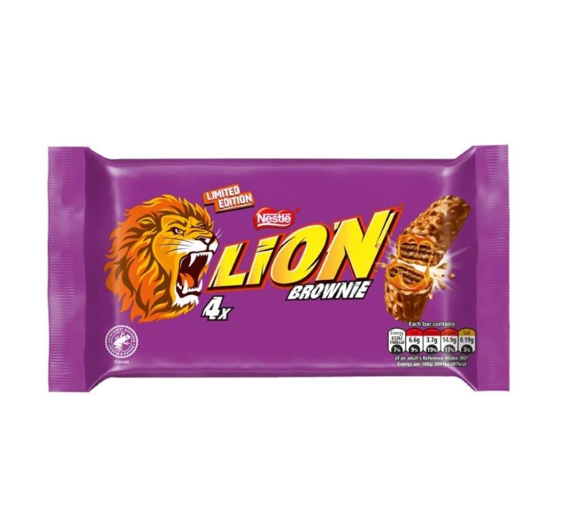 Lion Bar Brownie 4pk (4 x 30g) 120g