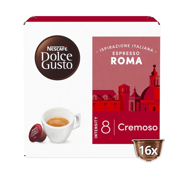 Nescafe Dolce Gusto Expresso Roma 16s (3 x 99.2g) NEW