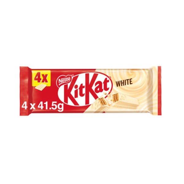 KitKat 4 Finger White 4pk (4 x 41.5g) NEW