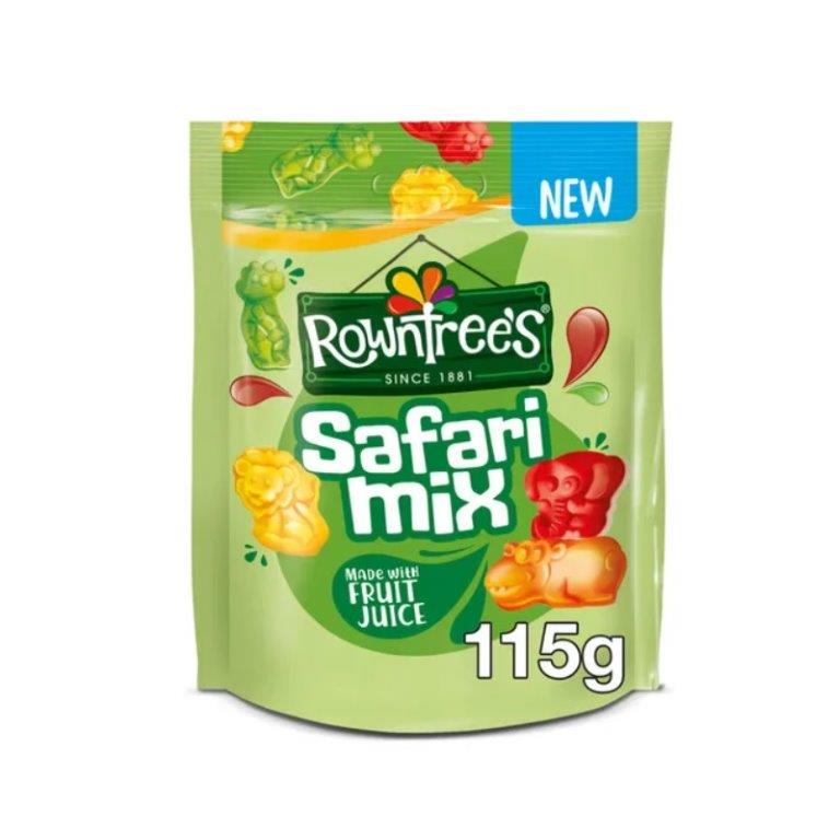 Rowntrees Safari Mix Pouch 115g