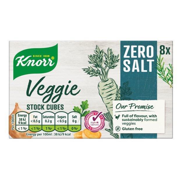 Knorr Stock cubes Vegetable 8s (8 x 9g) 72g