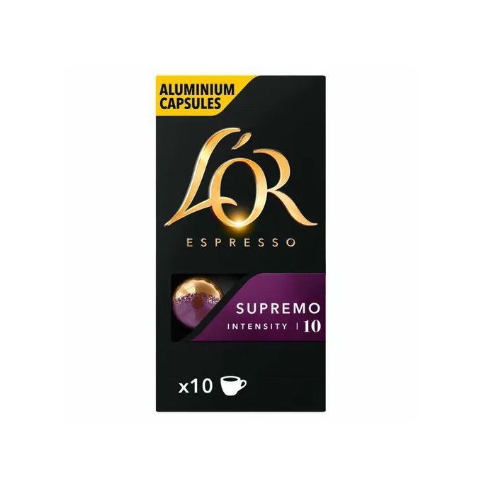 L'OR Espresso Supremo Coffee Pods 10s 52g