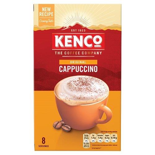 Kenco Instant Cappuccino Regular (8x14.8g) 118.4g