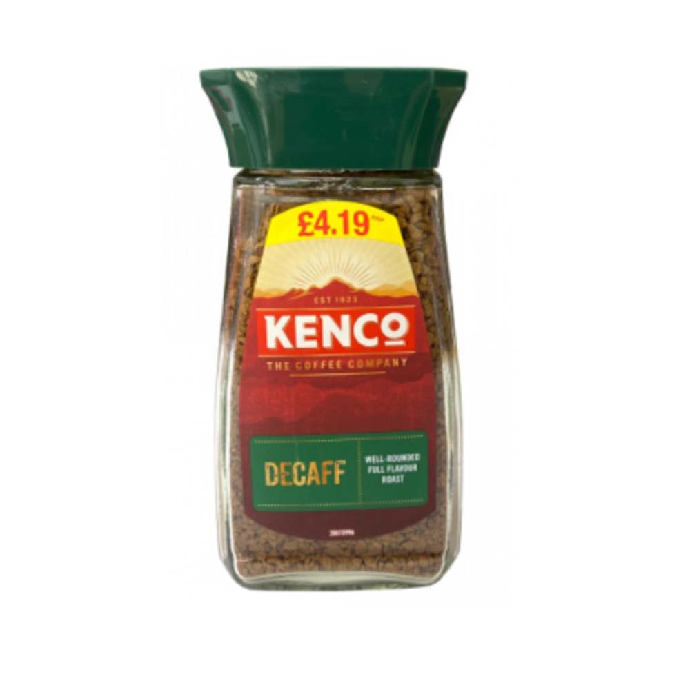 Kenco Decaff Instant Coffee PM £4.19 100g