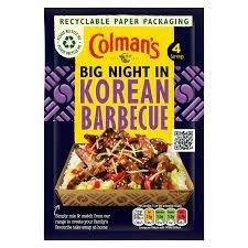 Colmans Big Night In Korean BBQ Mix 45g