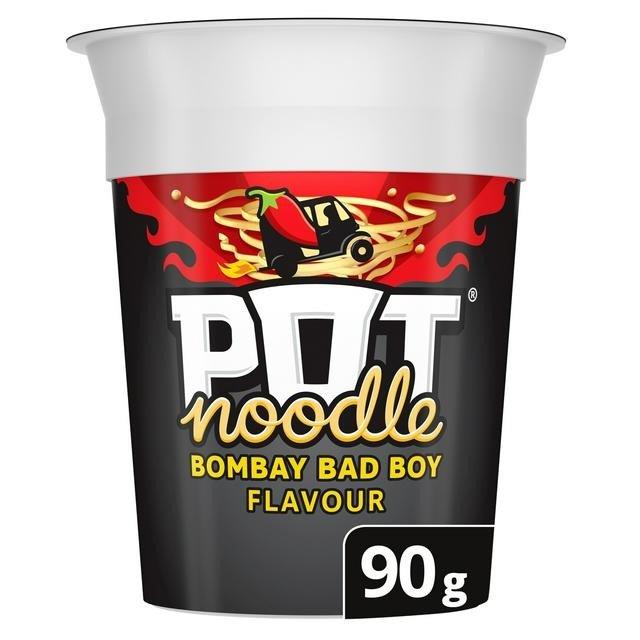 Pot Noodle Cup Bombay Bad Boy PM £1.25 90g