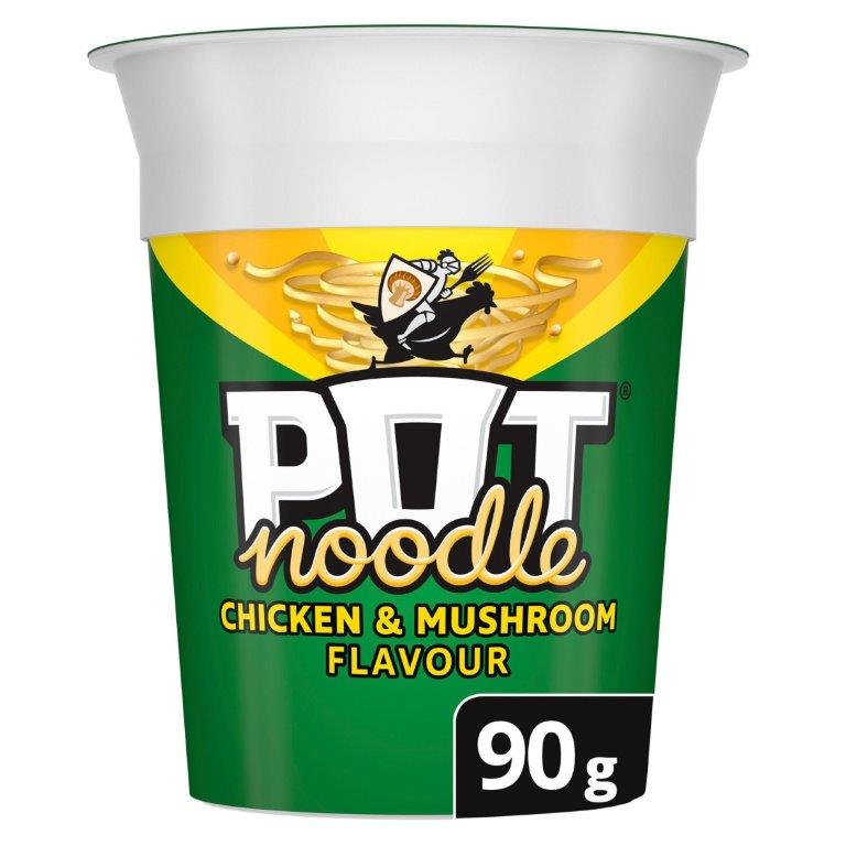 Pot Noodle Cup Chicken & Mushroom PM £1.25 90g