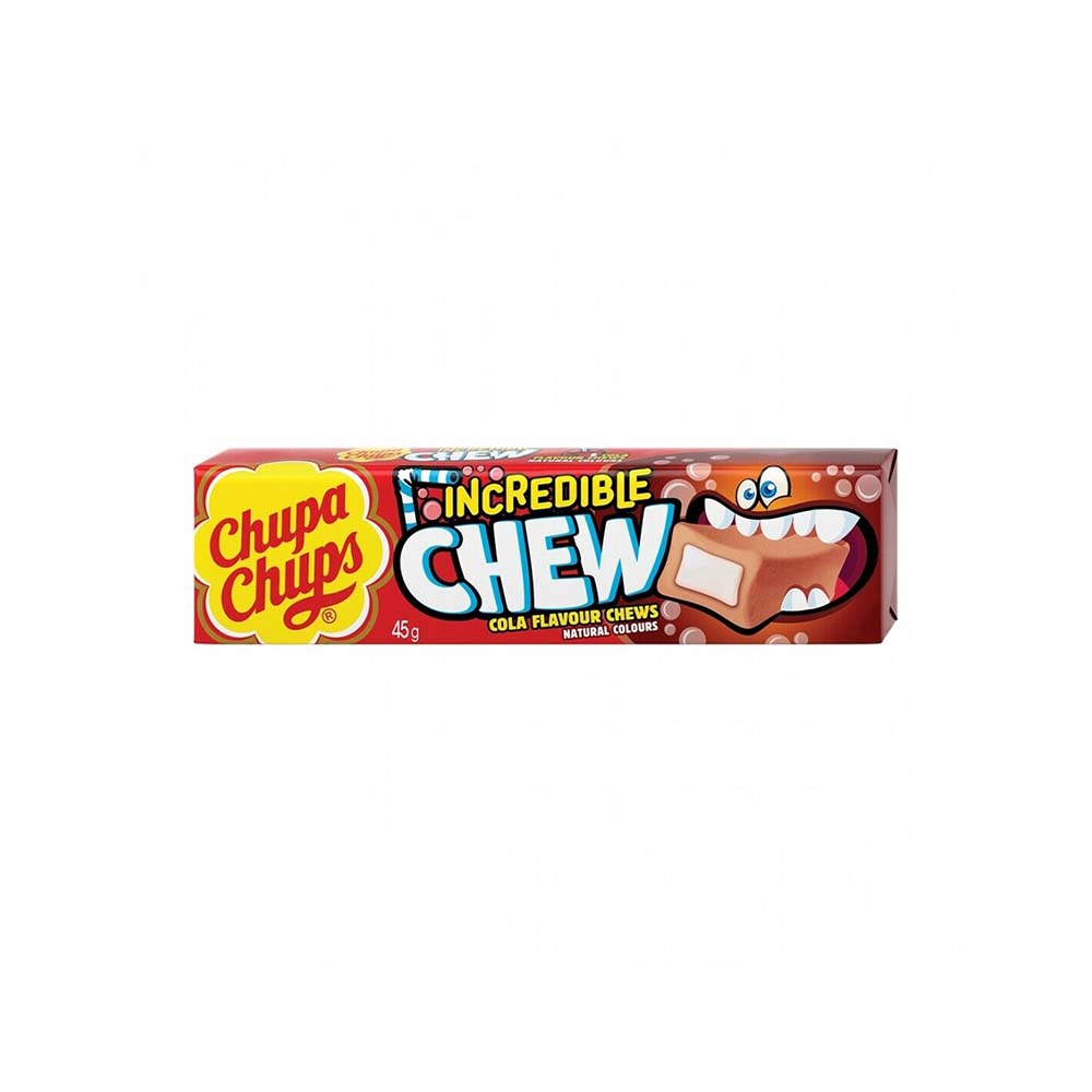 Chupa Chups Incredible Chews Cola 45g NEW