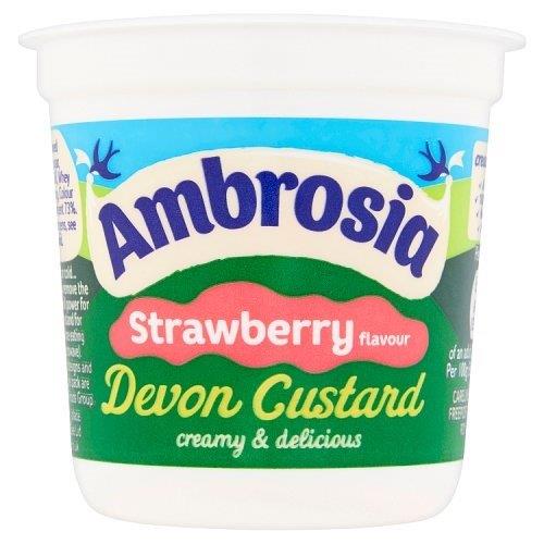 Ambrosia Strawberry Custard Pot 150g