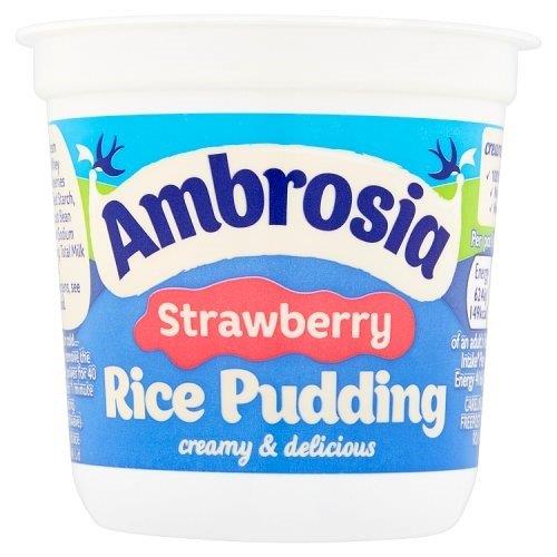 Ambrosia Rice Pots Strawberry 150g