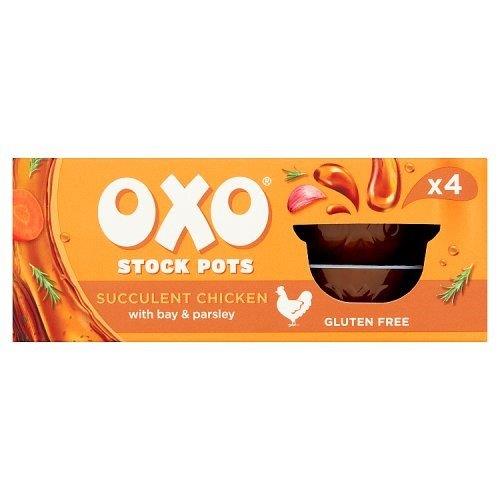 OxO Stock Pots Succulent Chicken Bay & Parsley 4s 80g