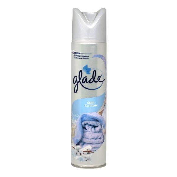 Glade Silver Air Freshener Soft Cotton 300ml