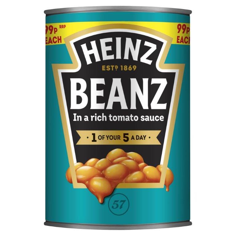 Heinz Baked Beans 415g PM 99p