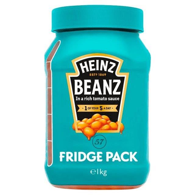Heinz Baked Beans Fridge Pack 1kg