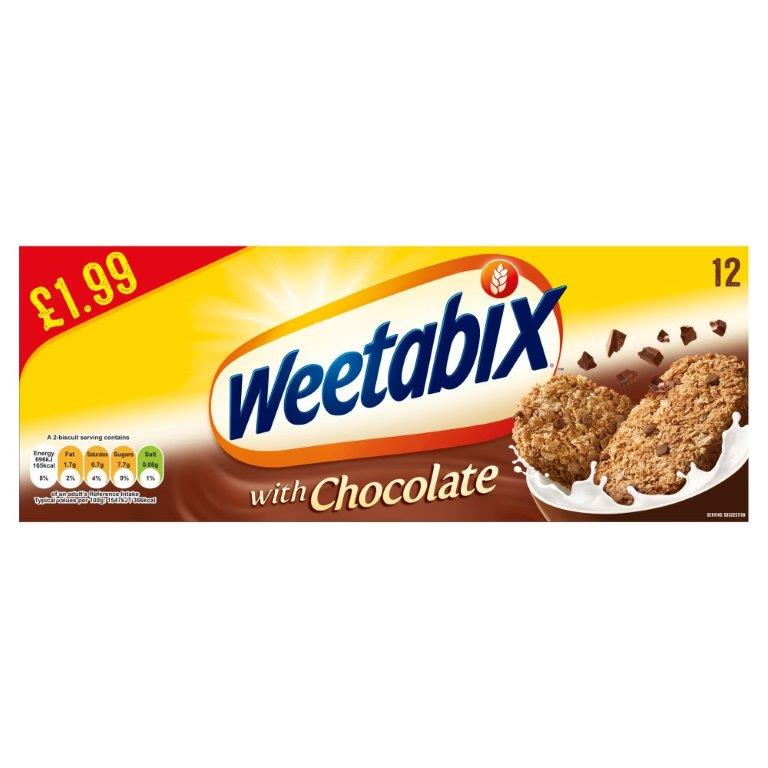 Weetbix Chocolate 12pk PM £1.99