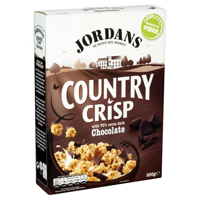 Jordans Country Crisp Dark Chocolate 500g (HS)