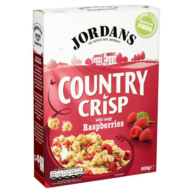 Jordans Country Crisp Raspberry 500g