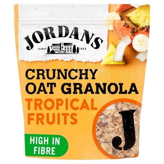Jordans Crunchy Granola Tropical Fruit Bag 750g