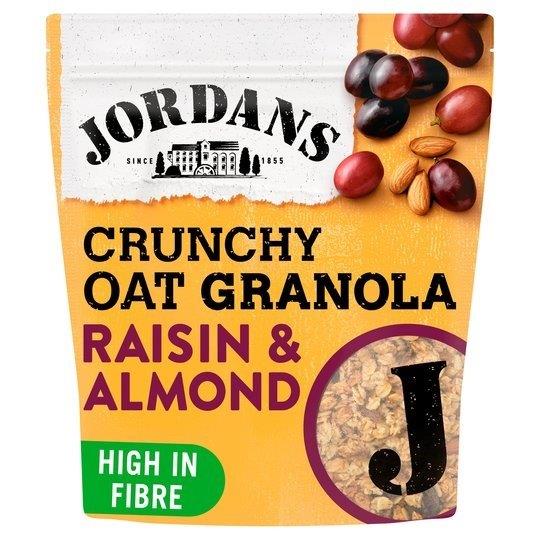 Jordans Crunchy Granola Raisin & Almond Bag 450g PM £1.99